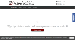 Desktop Screenshot of projbudsc.pl