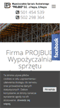 Mobile Screenshot of projbudsc.pl
